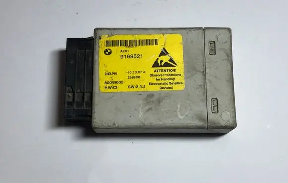 BMW 5 E60 E61 Central console control unit 9169521 80049005