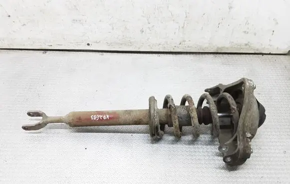 Front shock absorber with coil spring