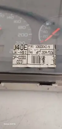 Volvo S40, V40 Speedometer (instrument cluster) 30833042 DP02200