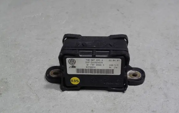 Volkswagen Golf V ESP acceleration yaw rate sensor 7H0907655A