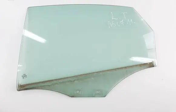 Rear door window glass