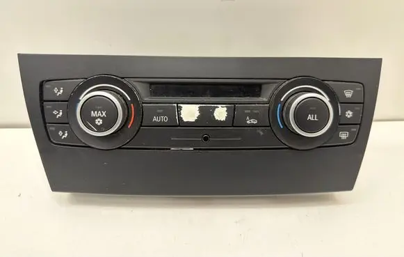 BMW 3 E90 E91 Climate control unit 9221853 100433997 A2C53399845