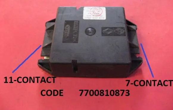Renault Laguna I Central locking relay 7700810873
