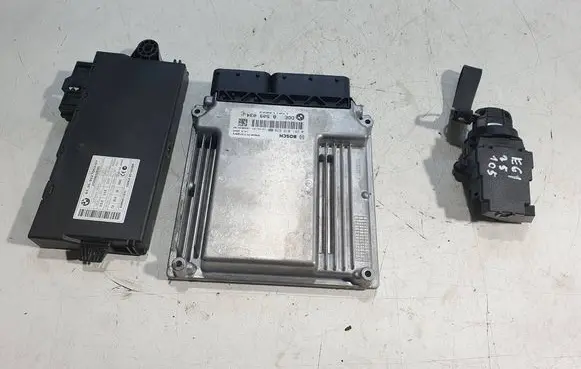 BMW 5 E60 E61 Engine ECU kit and lock set 0281016638 8509034 170113023