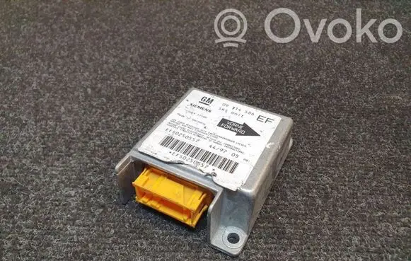 Opel Tigra A Airbag control unit/module 09114586EF 5WK41150B