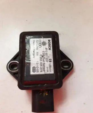 Audi A6 S6 C6 4F ESP acceleration yaw rate sensor 0265005278
