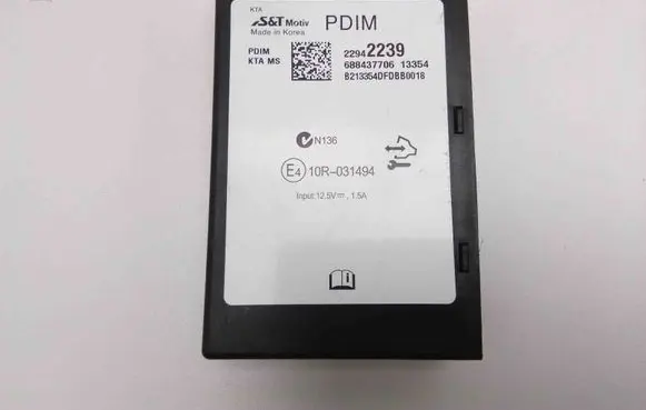 Opel Zafira C Bluetooth control unit module 22942239 688437706