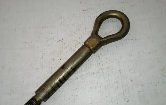 Towing hook eye