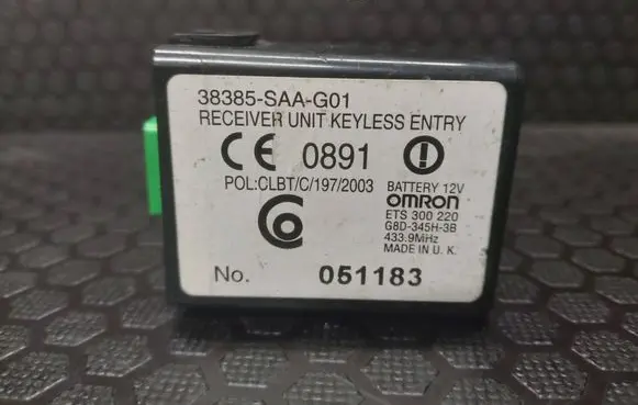 Honda CR-V Immobilizer control unit/module 38385SAAG01 051183 ETS300220