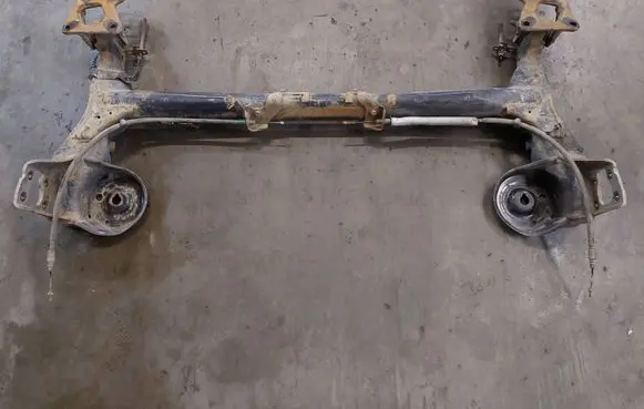 Rear axle beam