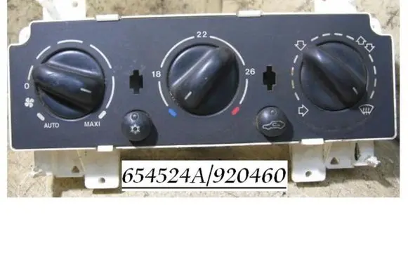 Citroen Xsara Picasso Climate control unit 654524A 920460