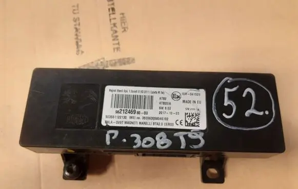 Peugeot 308 Phone control unit/module 9821246980