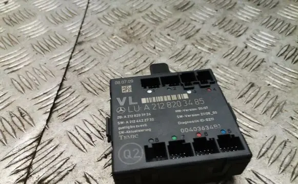 Mercedes-Benz E W212 Door control unit/module a2128203485