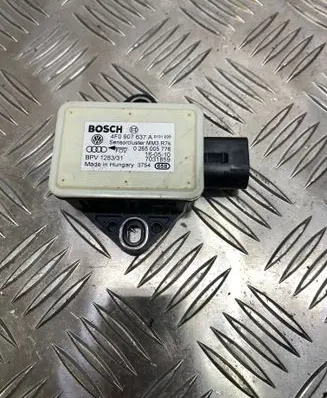 Audi A6 S6 C6 4F ESP acceleration yaw rate sensor 4F0907637A 7031859 0265005776