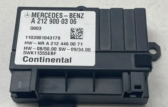 Mercedes-Benz C W204 Fuel injection pump control unit/module A2129000306 1103901043179 5WK11555EBF