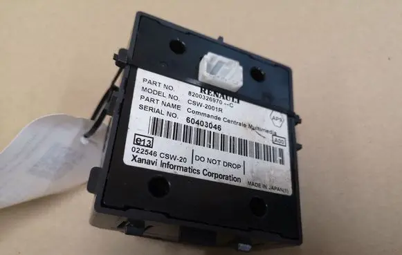 Renault Laguna II Head unit multimedia control 8200326970 60403046