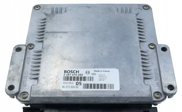 Peugeot 206 Engine control unit/module 9637089980