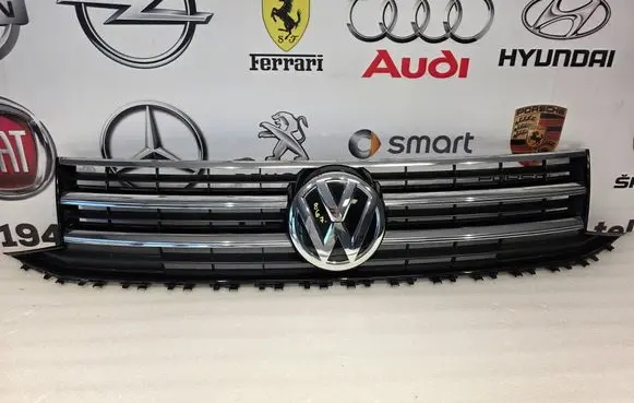 Volkswagen Multivan T6 Front bumper upper radiator grill 7E5853653E 7E5853651E