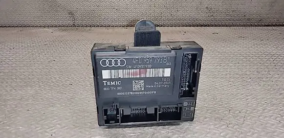 Audi A6 S6 C6 4F Door control unit/module 4F0959793B 4F0910793B 0033TFK0001