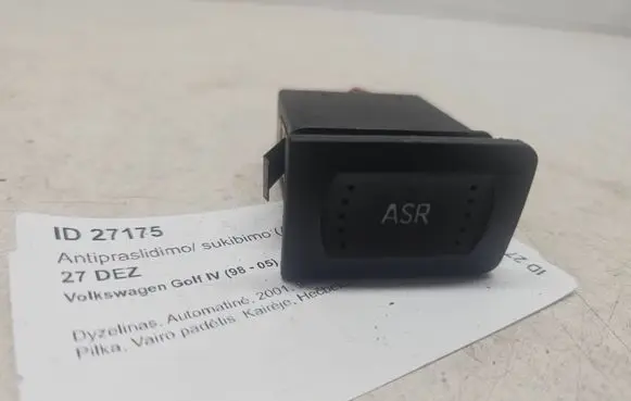 Volkswagen Golf IV Traction control (ASR) switch 1J0927133A