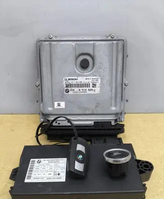 BMW 3 E90 E91 Engine ECU kit and lock set 8510829 030140580 1039S41572