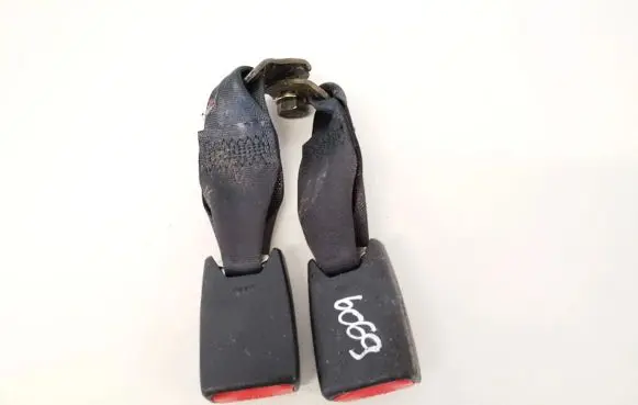 Middle seatbelt buckle (rear)