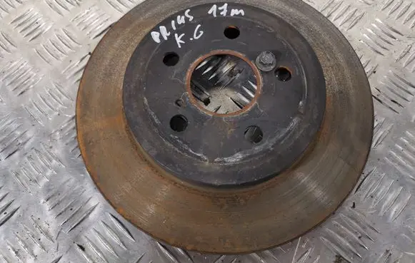 Toyota Prius (XW50) Rear brake disc PRIUS17STDISKASGAL