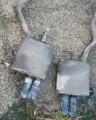 BMW X5 E53 Rear muffler/silencer tail pipe 