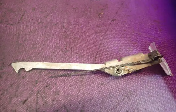 Renault Kangoo II Front door check strap stopper 497809