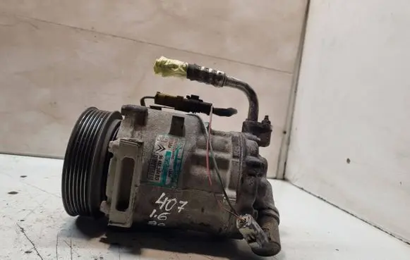 Peugeot 407 Air conditioning (A/C) compressor (pump) 9648238480 1304F 0470504460