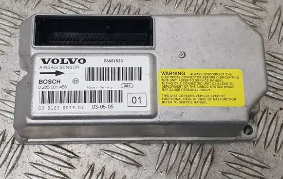 Volvo S60 Airbag control unit/module 0285001456 P8651523