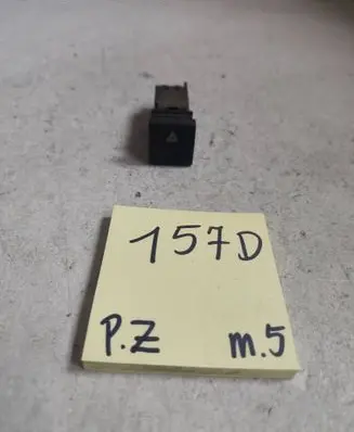 Renault Clio II Hazard light switch 8734682