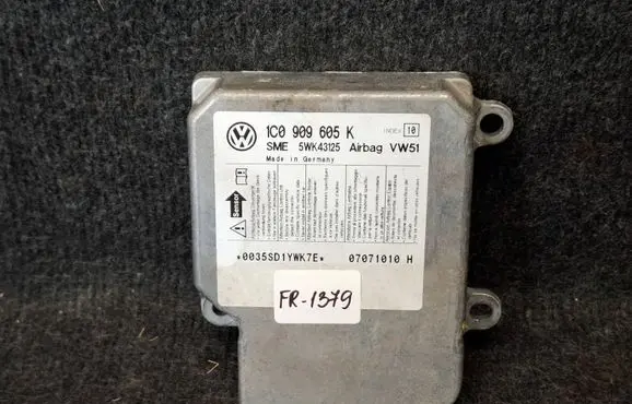 Skoda Roomster (5J) Airbag control unit/module 1C0909605K