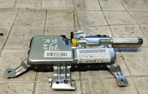 Front door airbag