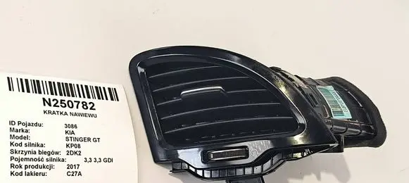 KIA Stinger Rear air vent grill 815H003100 815R35