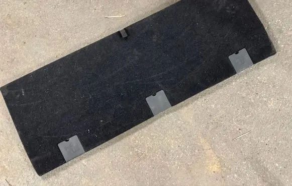 Volkswagen Golf VI Trunk/boot floor carpet liner 1K9868845E