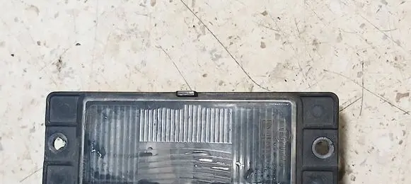 Number plate light