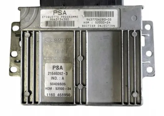 Peugeot Partner Engine control unit/module 9643134380
