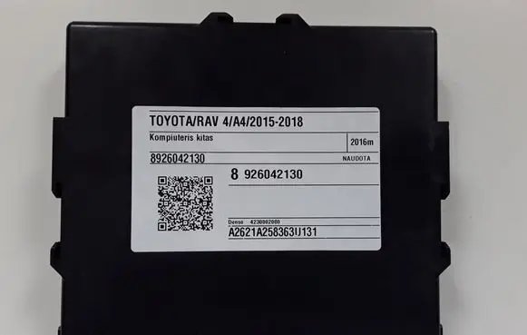 Toyota RAV 4 (XA40) Other control units/modules 8926042130