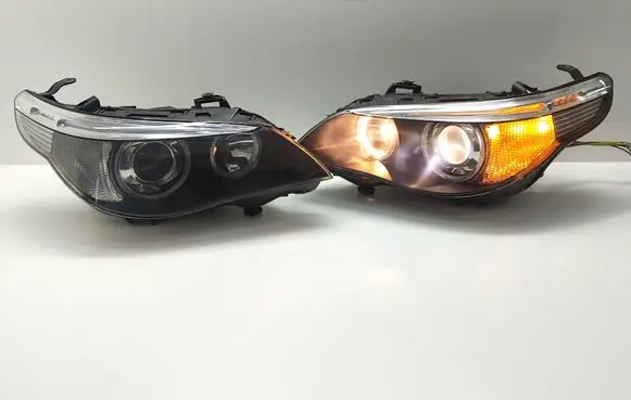 BMW 5 E60 E61 Headlights/headlamps set 162396 15876200 DYNAMIC