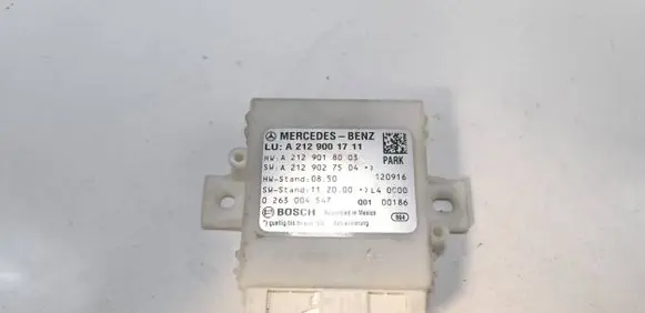 Mercedes-Benz E W212 Parking PDC control unit/module A2129001711 A2129018003 A2129027504