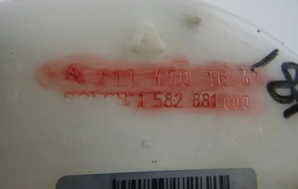 Mercedes-Benz CLC CL203 In-tank fuel pump A2114701641