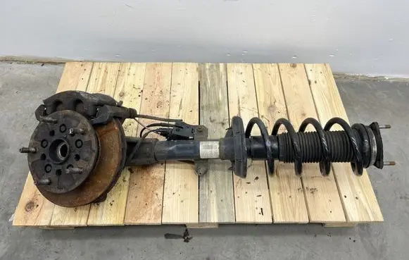 Ford Transit Front shock absorber with coil spring BK3118045HC