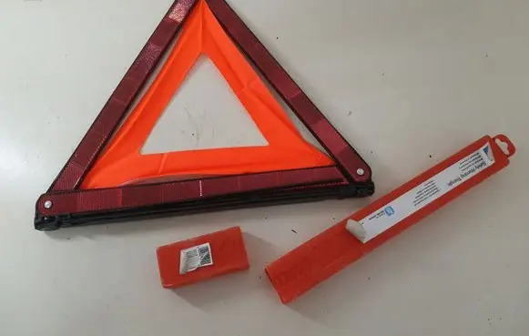 Emergency warning sign