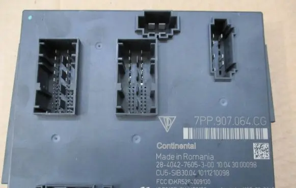 Porsche Panamera (970) Comfort/convenience module 7PP907064CG 7PP907064