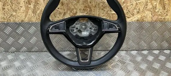 Skoda Octavia Mk3 (5E) Steering wheel 5E0419091 5E0419091BQ 5E0419685A