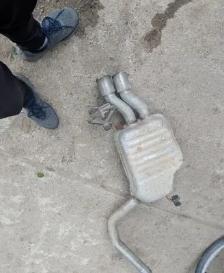 Audi A3 S3 8P Muffler/silencer 