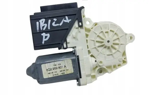 Seat Ibiza III (6L) Front door window regulator motor 6Q2959801A