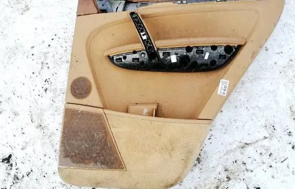 Rear door card panel trim