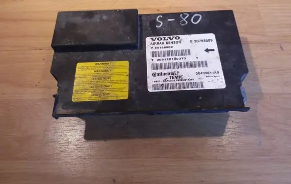 Volvo S80 Airbag control unit/module P30798509 00403611A9